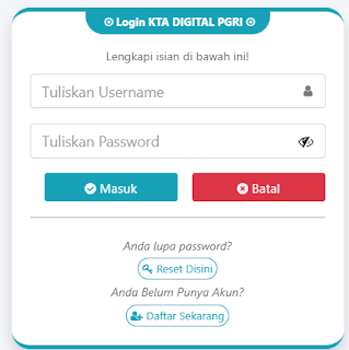 Register PGRI Ngaglik - Persatuan Guru Republik Indonesia Cabang Ngaglik